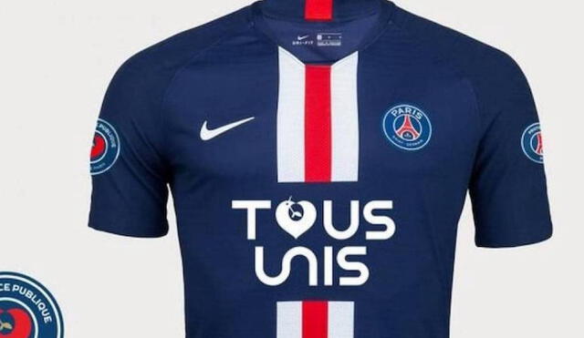 PSG ofrece camisetas para recaudar dinero y donar a hospitales de París.