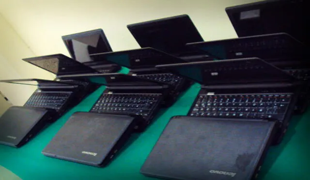 Carabayllo: Policía recupera 1,332 laptops robadas valorizadas en un millón de dólares