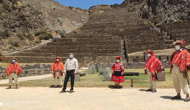 Sitios turísticos solo podrán  funcionar con el 50% de su capacidad de aforo. Foto: Dirección de Cultura de Cusco