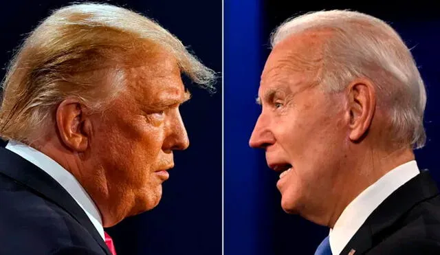 Trump asegura que la victoria presidencial es suya y acusa a Biden de robar las elecciones. Foto: AFP