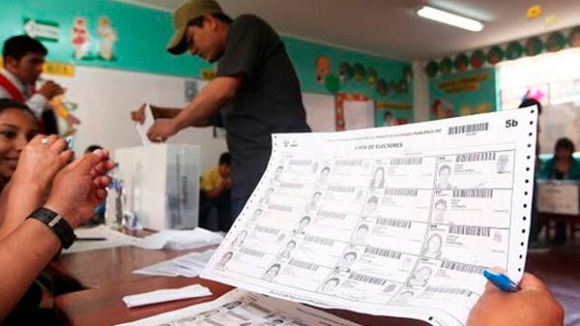 Sorteo de miembros de mesa y lugares de locación para el proceso electoral del 26 de enero de 2020. Foto: Andina/Referencial