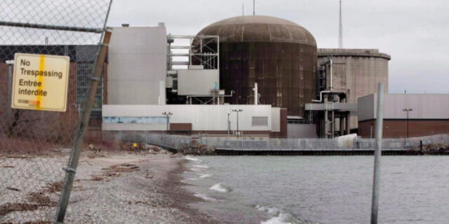 La Central Nuclear de Pickering está situada en Pickering, Ontario, Canadá. Foto: Difusión.