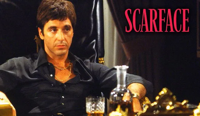 Al Pacino es recordado por intepretar a Scarface en 1983. Créditos: Universal Pictures.