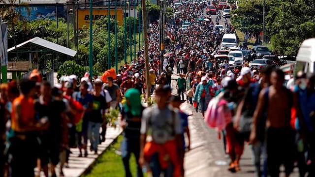 Trump celebra que México detenga migrantes en frontera sur