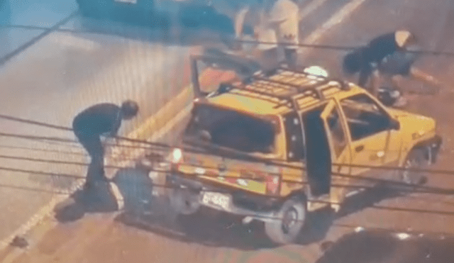 Santa Anita: Taxista atropella a tres personas y se da a la fuga [VIDEO]