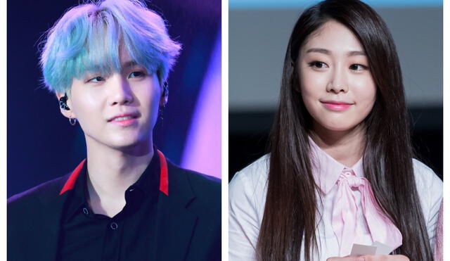 Jisoo de LOVELYZ habla sobre Yoongi de BTS.