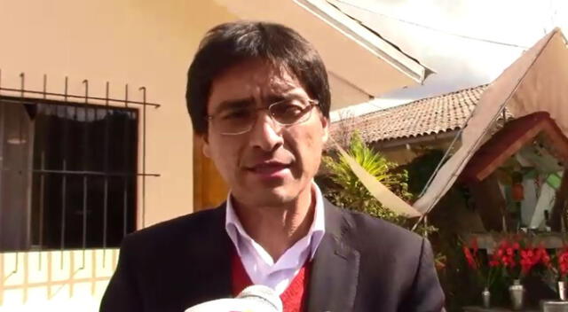 El gobernador regional de Cusco, Jean Paul Benavente apoya posición de su homólogo Elmer Cáceres Llica.