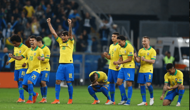 Brasil vs. Paraguay por Copa América 2019.
