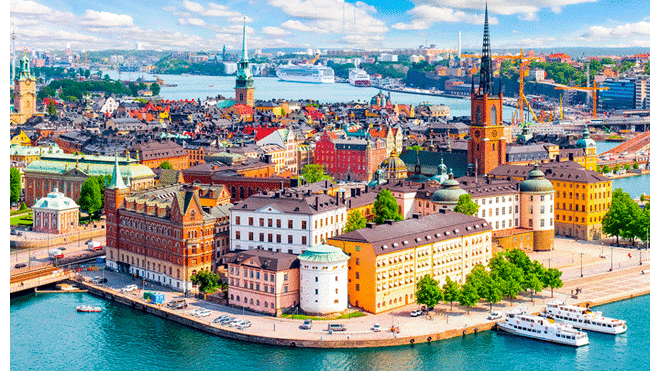 Suecia ocupa la posición número 20. Foto:  Shutterstock.