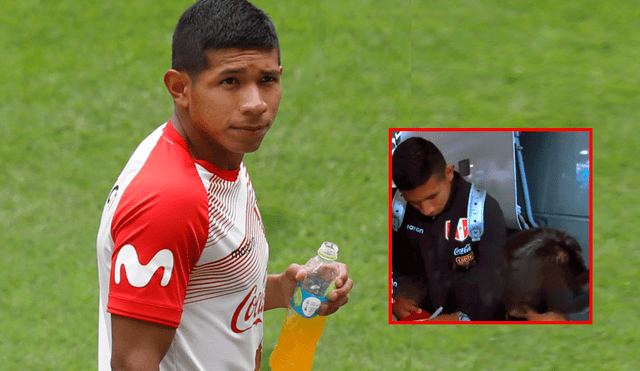 Selección peruana: Edison Flores y el emotivo gesto con niño hincha.