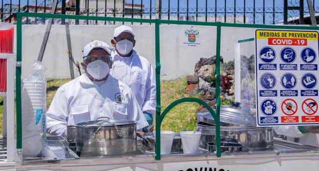 Los vendedores de carretillas tendrán horarios diferenciados según el rubro. Foto: Municipalidad de Arequipa.
