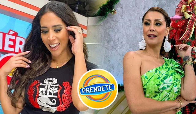 Karla Tarazona no descarta a Melissa Paredes como integrante en "Préndete". Foto: composición LR/ captura de Panamerica TV