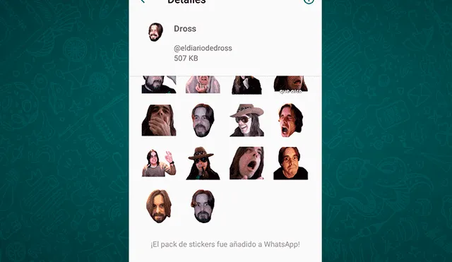 WhatsApp: youtuber 'Dross' tiene sus propios stickers y son sumamente perturbadores [FOTOS] 