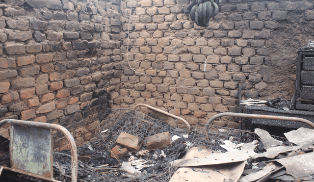 Niña de dos años fallece en incendio en Huanchaco