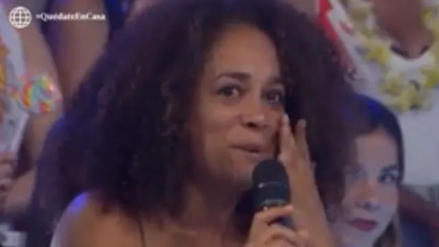 Ebelin Ortiz llora en El reventonazo de la chola