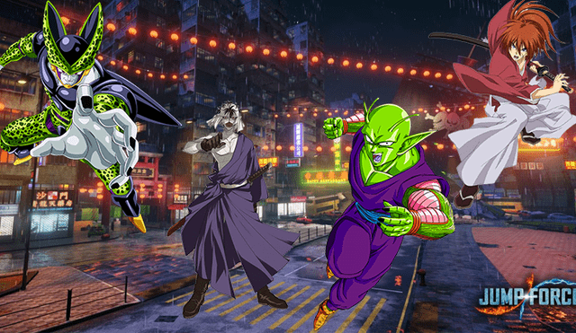 Facebook: Fans de Jump Force revelan cómo lucirán Kenshin, Shishio, Cell y Piccolo [FOTOS]
