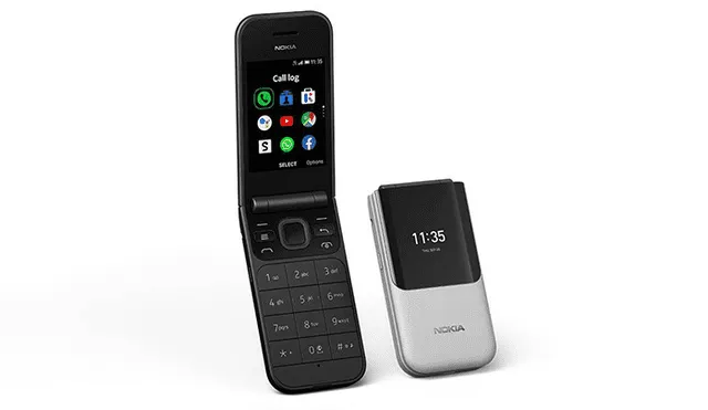 HMD Global presentó el Nokia 2720 Flip con 4G.