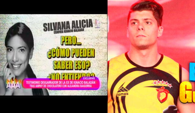 Silvana Alicia, expareja de Ignacio Baladán, lo deja mal parado con terrible revelación |VIDEO