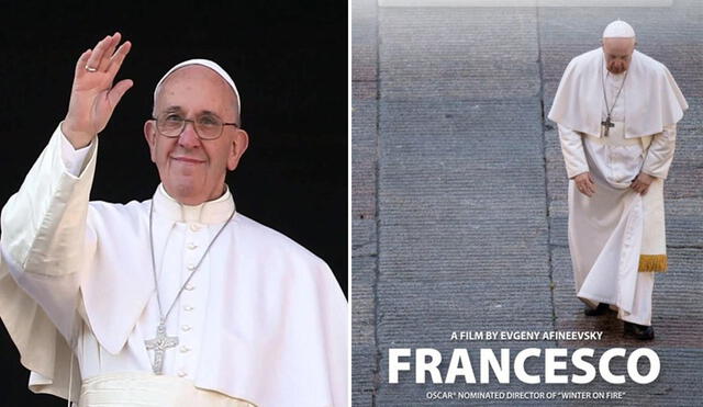 Francesco, el popular documental sobre el papa Francisco presentado en el Festival de cine de Roma. Foto: Afineevsky - Tolmor Production