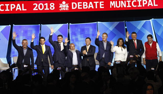Reggiardo dejó la silla vacía en el primer debate de candidatos para Lima