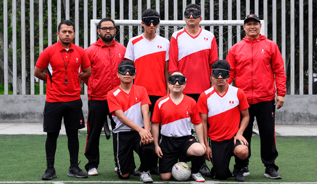 Juegos Parapanamericanos Lima 2019: selección peruana fútbol 5 de invidentes. Fotos: Antonio Melgarejo | La República.