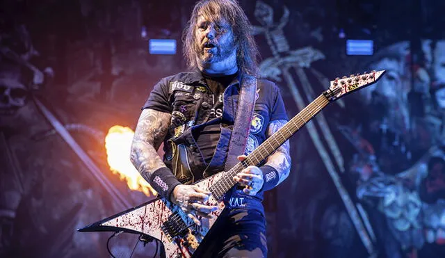 gary holt slayer rock metal guitarrista