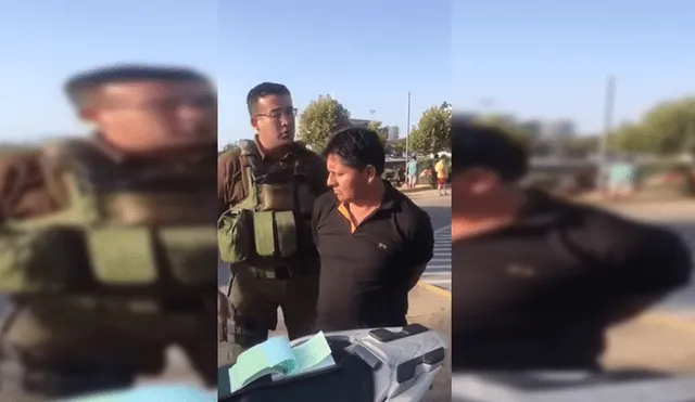 YouTube: Respuesta de policía chileno al que intentaron sobornar se viraliza [VIDEO]