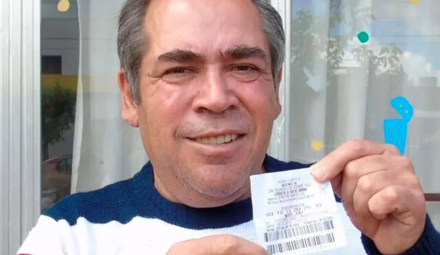 Eduardi Martí ganó la lotería con los mismos números que jugó por años. Foto: La Voz.