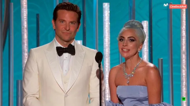 Lady Gaga brilla en los Golden Globes 2019 con joyas de $ 5 millones [VIDEO]