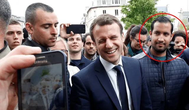 Tres policías detenidos en Francia por caso del guardaespaldas de Macron