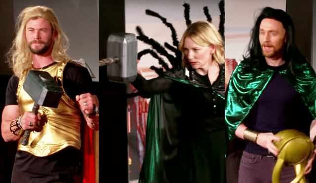 Marvel: Actores de ‘Thor: Ragnarok’ recrean una divertida versión de la película [VIDEO]