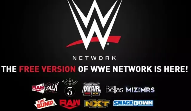 WWE presenta versión gratuita de su servicio de streaming.