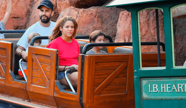 Shakira y su look pasan desapercibidos durante sus vacaciones en Disney [FOTOS]