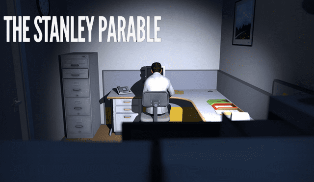 The Stanley Parable es un juego en primera persona en donde podrás tener contacto con el entorno.