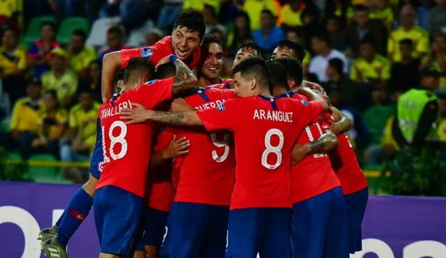 Chile venció 1-0 a Venezuela en el Preolimpico Sub-23. Foto: Twitter Chile