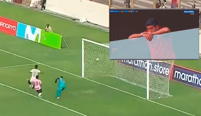 Universitario vs Sport Boys: la reacción de Córdova ante el gol anulado de Cabanillas [VIDEO]