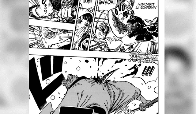 One Piece manga 937 español: Gyukimaru en el puente Oihagi | Luffy