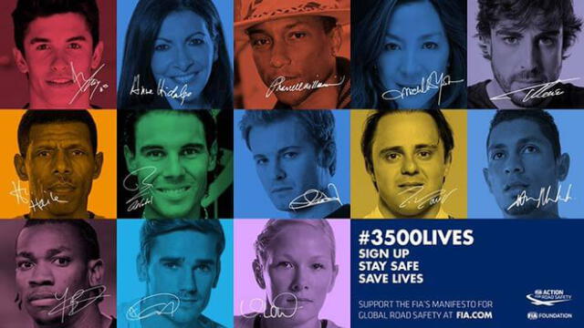 #3500LIVES, la primera campaña mundial de outdoor de Seguridad Vial