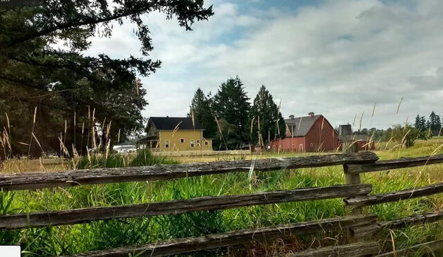 Desliza las imágenes para ver cómo luce la verdadera granja que aparece en la serie Smallville Foto: captura de Google Maps