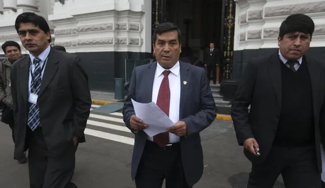 Congresista Benicio Ríos busca anular sentencia en la Corte Suprema