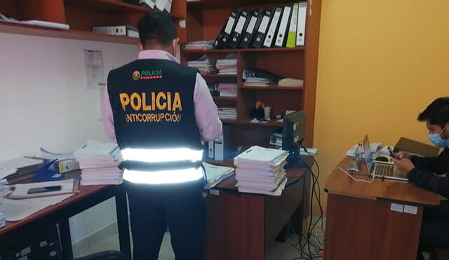 Fiscalía y Policía Anticorrupción intervinieron municipio de Jorge Basadre. Foto: Cortesía Fiscalía.