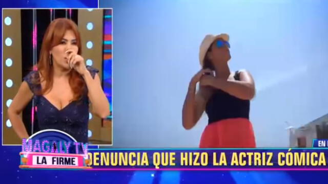 Magaly Medina califica de vulgar el show de Tilsa Lozano y Zorro Zupe