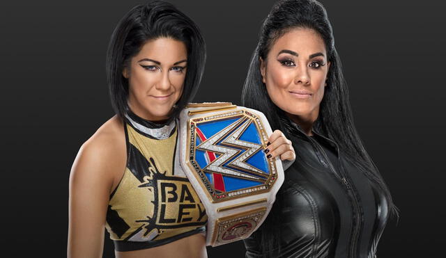 Bayley se enfrentará a Tamina en Money in the Bank 2020. Foto: WWE