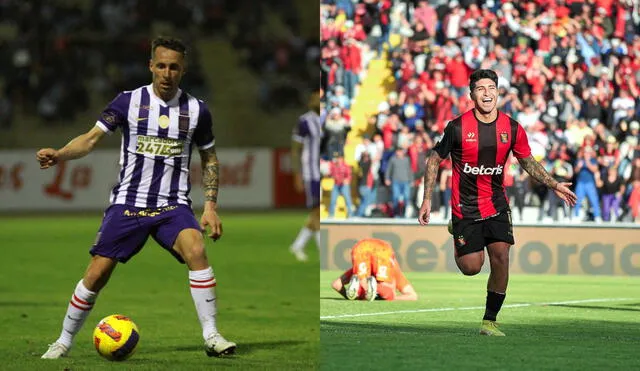 Lavandeira e Iberico son protagonistas de sus respectivos equipos. Foto: Composición/Alianza Lima/Melgar