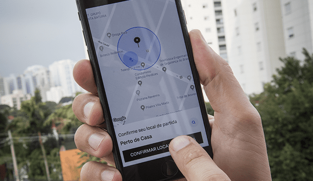 Al solicitar un viaje, la opción UberSOS es la única que estará disponible en la aplicación.
