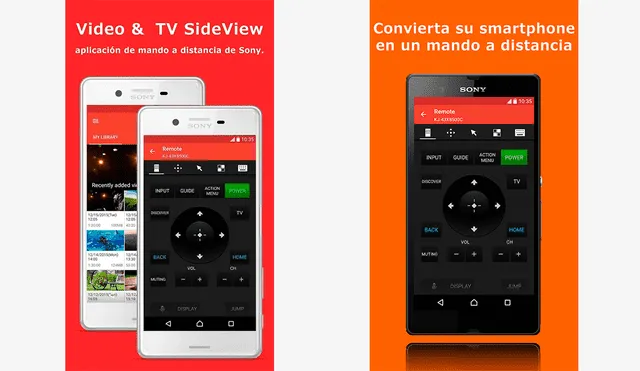 Smartphone Android Control Remoto TV