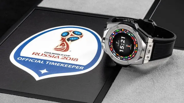Estrellas del deporte mundial presentaron el reloj tecnológico de Rusia 2018