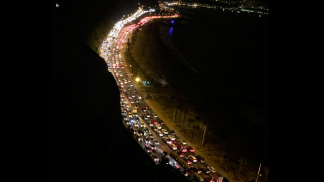 Costa Verde: accidente automovilístico genera gran congestión vehicular