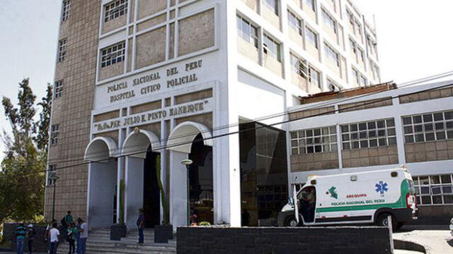 Hospital de la Sanidad recibe a policías contagiados del sur. Foto: La República.