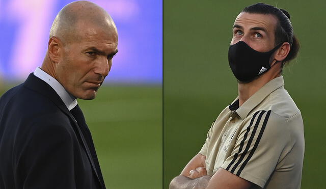 Zidane indicó que Gareth Bale se autodesconvocó del Real Madrid vs Manchester United. Foto: AFP/Composición